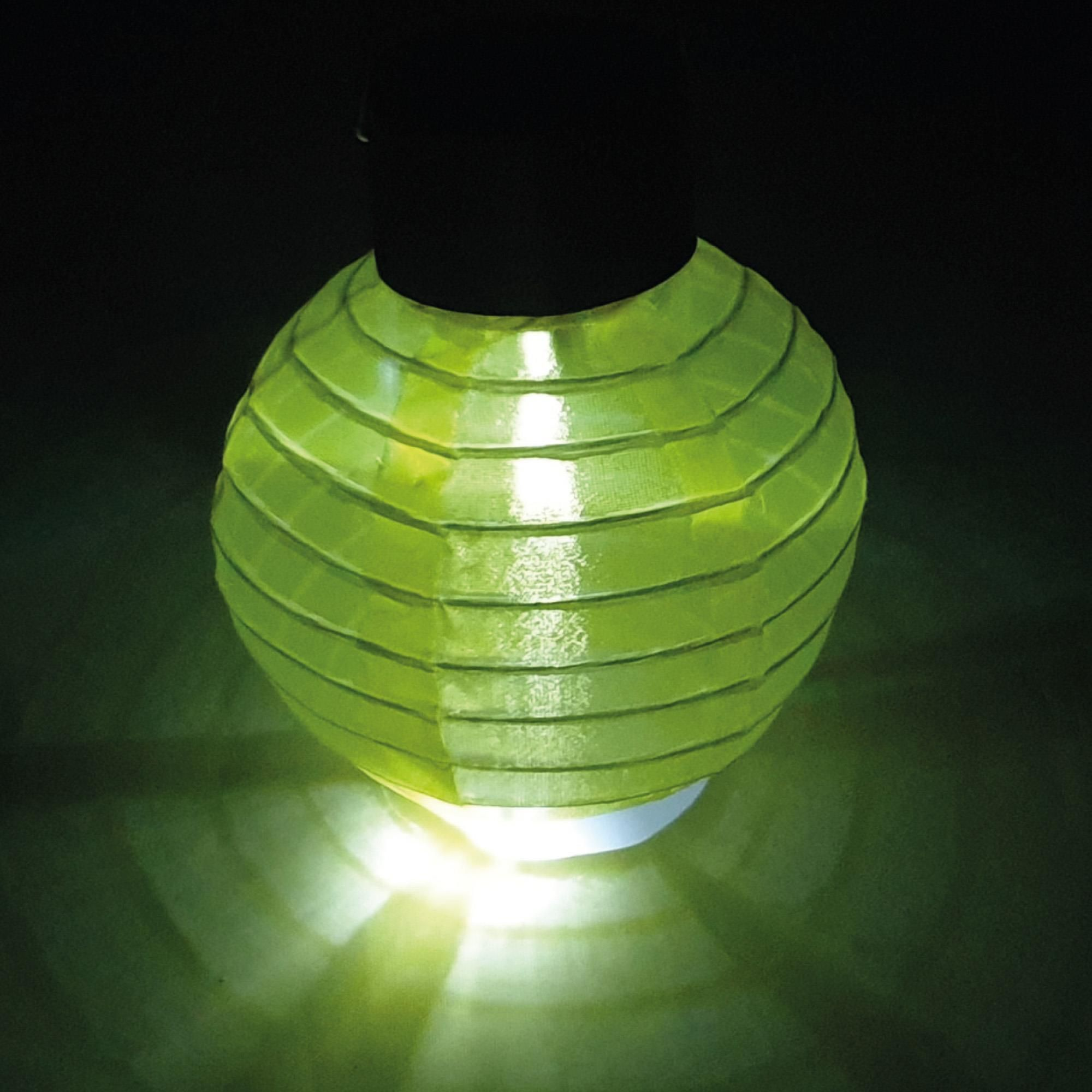 BESTLIVINGS LP-05020-4 Solar Lampion LED Weiß