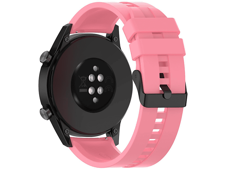 CADORABO Smartwatch 3 Watch 4 / ROSA Galaxy / / Armband, 5 42mm Ersatzarmband, Samsung, Sport, 