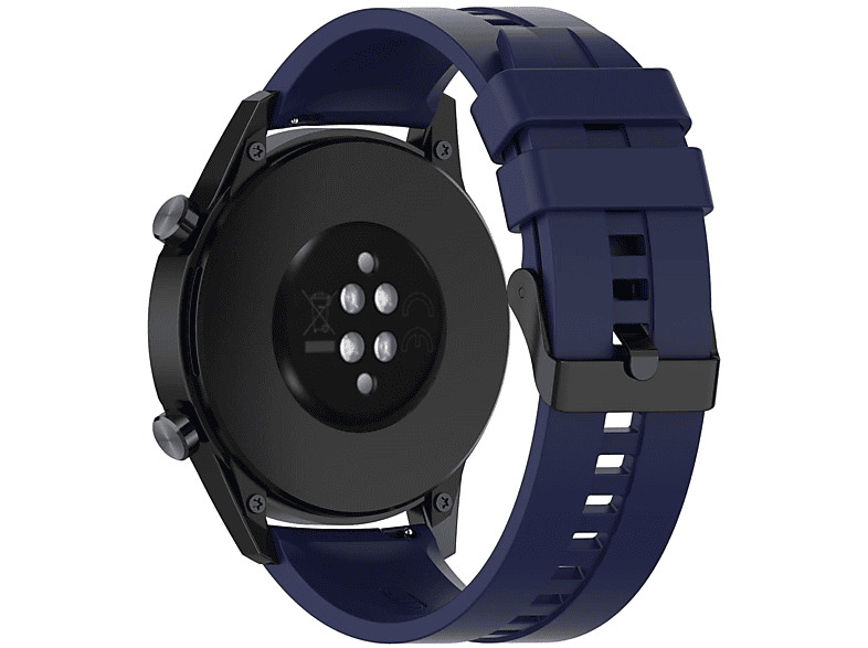 CADORABO Smartwatch Armband, Sport, 5 / Ersatzarmband, Samsung, BLAU DUNKEL / / / 4 42mm Galaxy 3 Watch