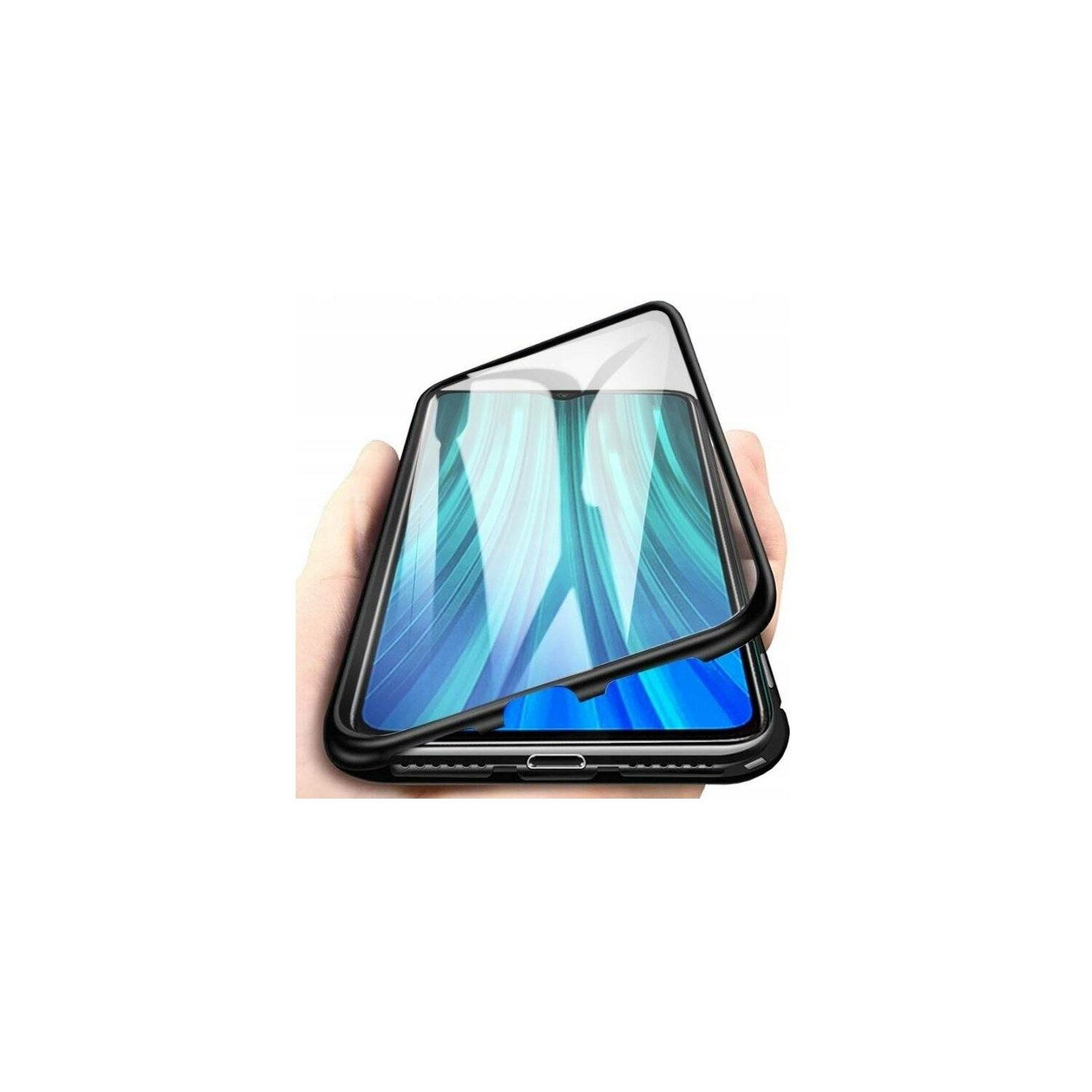 Schwarz Samsung, 5G, A53 Cover, COFI Galaxy 360° Full Magnet,