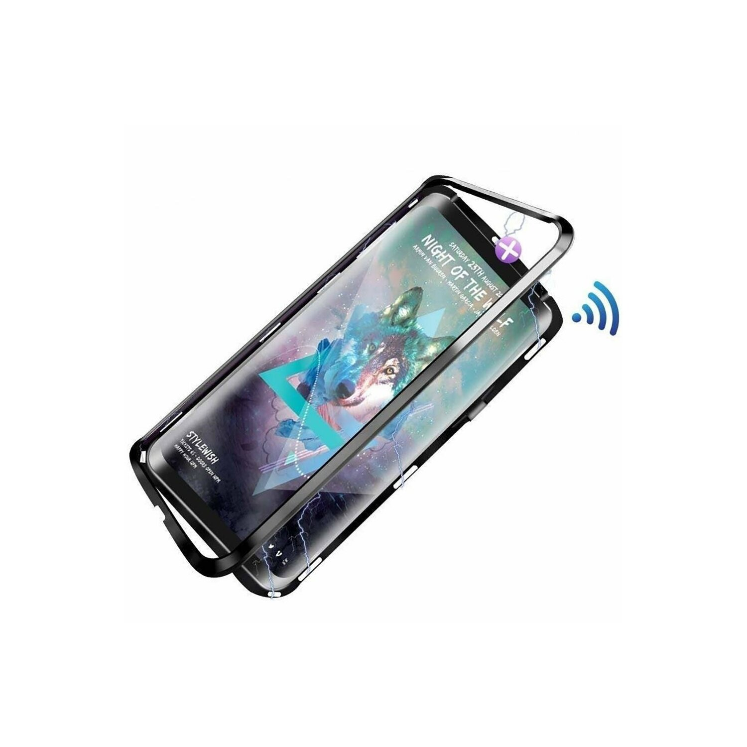 Galaxy COFI A53 Full 360° Samsung, Schwarz 5G, Magnet, Cover,