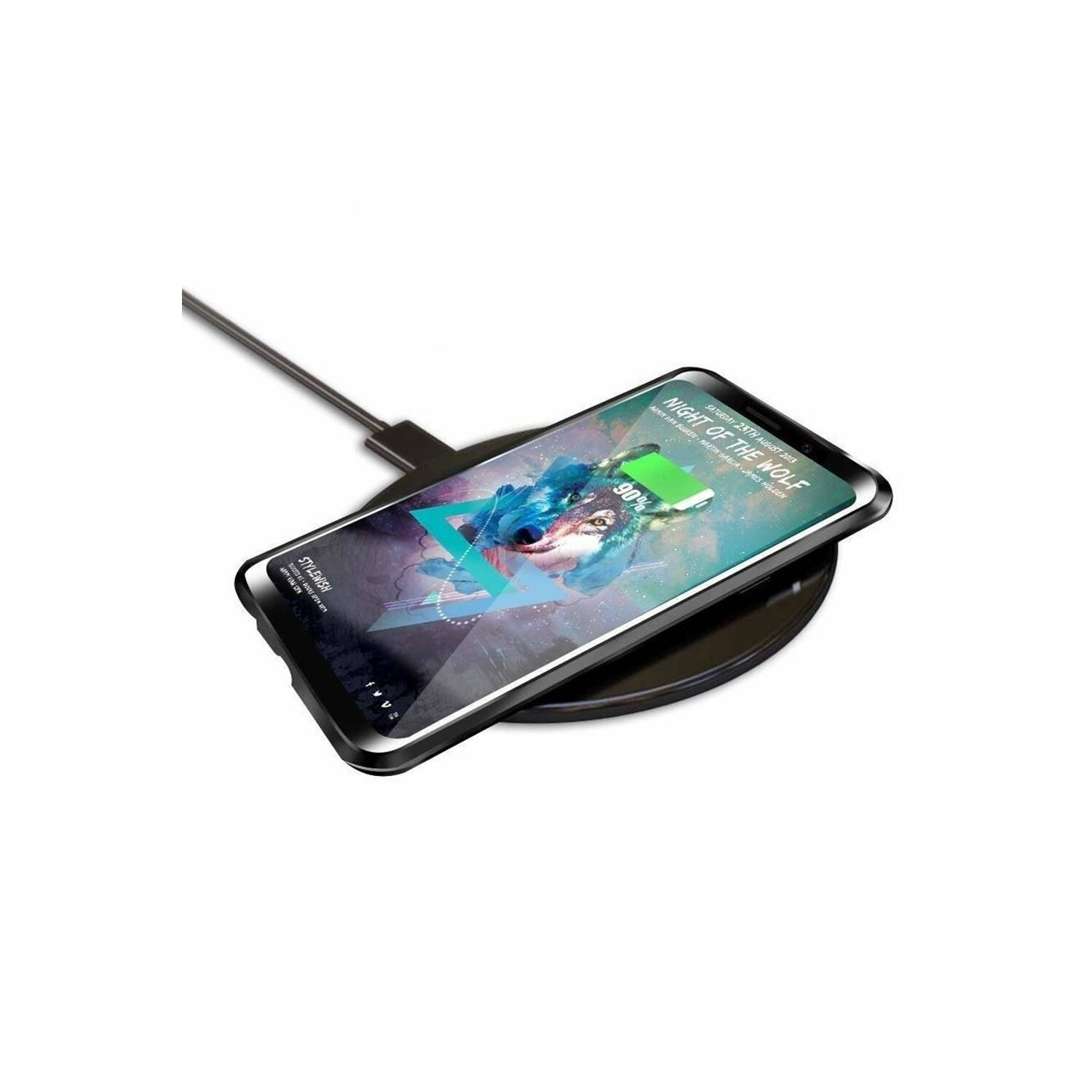Schwarz Samsung, 5G, A53 Cover, COFI Galaxy 360° Full Magnet,