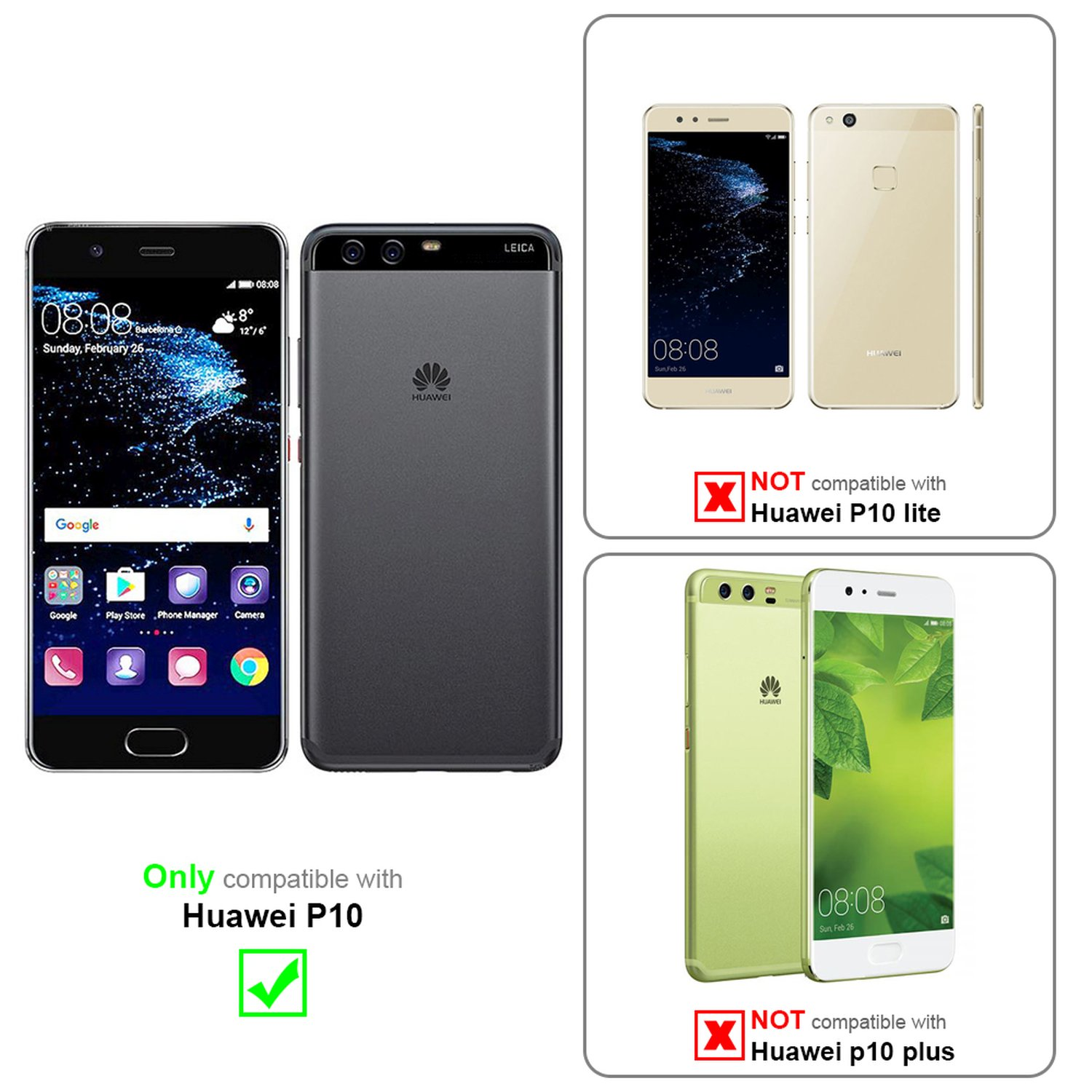 Custodia Portafoglio Con Chiusura Magnetica Per Blackview A80 Pro – Pelle Nera Con Supporto