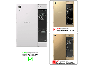 carcasa de móvil Funda flexible para móvil - Carcasa de TPU Silicona ultrafina;CADORABO, Sony, Xperia XA1, camouflage