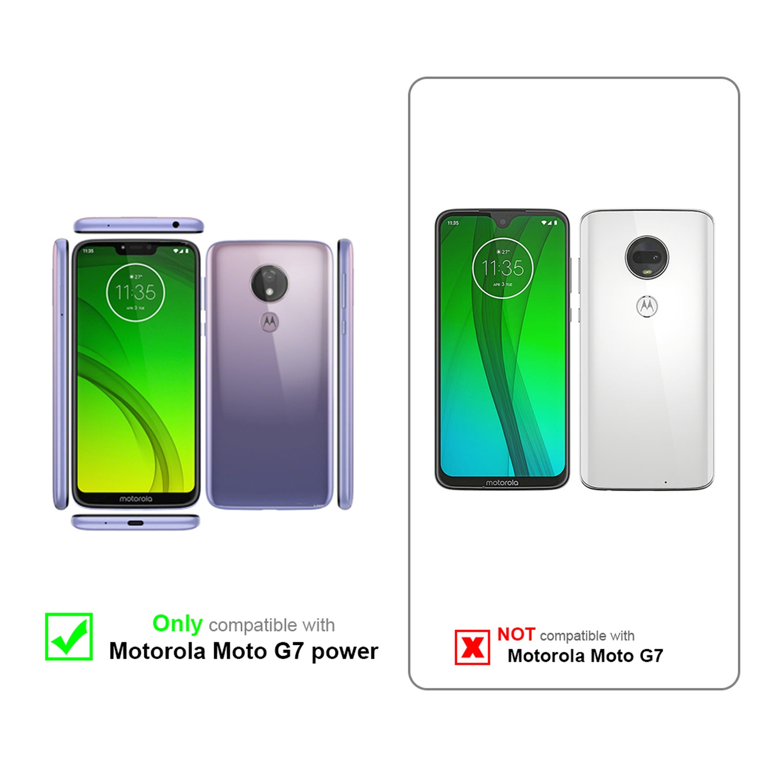 Cadorabo Vetro Temperato 9H Per Motorola Moto E3 - Pellicola Protettiva Trasparente, Anti Graffio, Compatibile Con 3D Touch, Taglio Laser