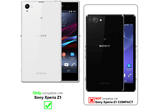 carcasa de móvil - Funda libro para Móvil - Carcasa protección resistente de estilo libro Sony, Xperia burdeos violeta | MediaMarkt