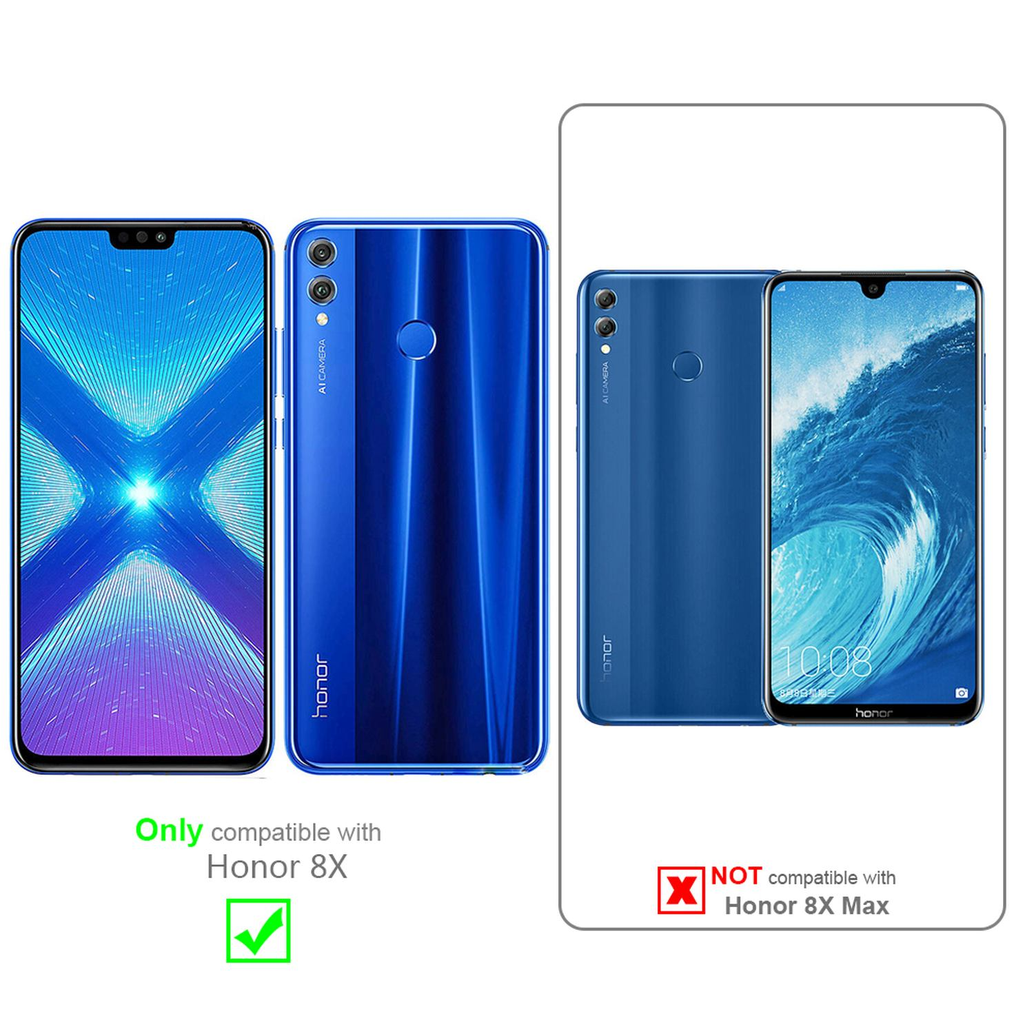 Cadorabo Pellicola Protettiva compatibile con HTC U11 in ELEVATA