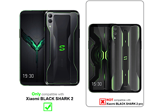 carcasa de móvil Funda flexible para móvil - Carcasa de TPU Silicona ultrafina;CADORABO, Xiaomi, BLACK SHARK 2, transparente