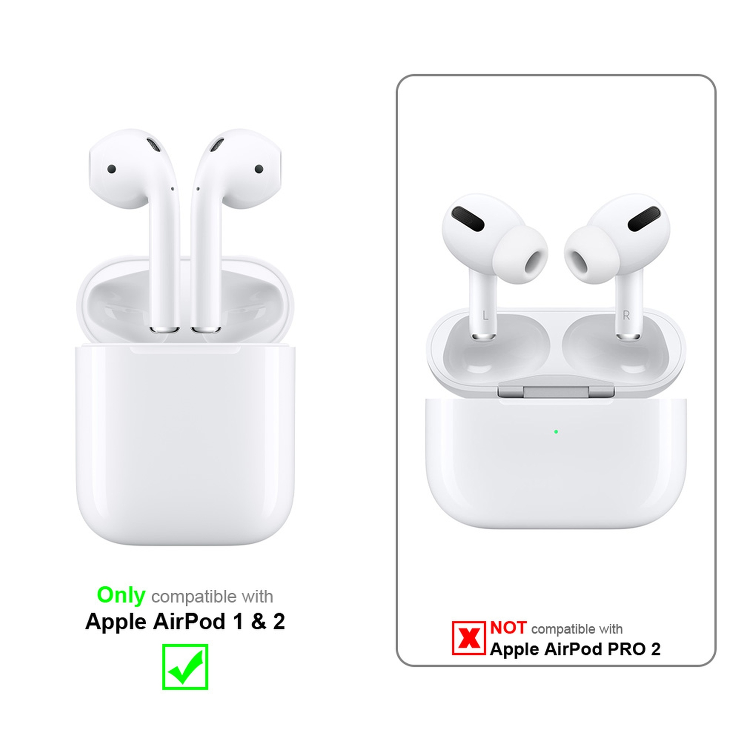 Case Apple, Schutzhülle Game 3D Kopfhörer Grey AirPod & Retro CADORABO Schlüsselanhänger, Sleeve, 2, 1