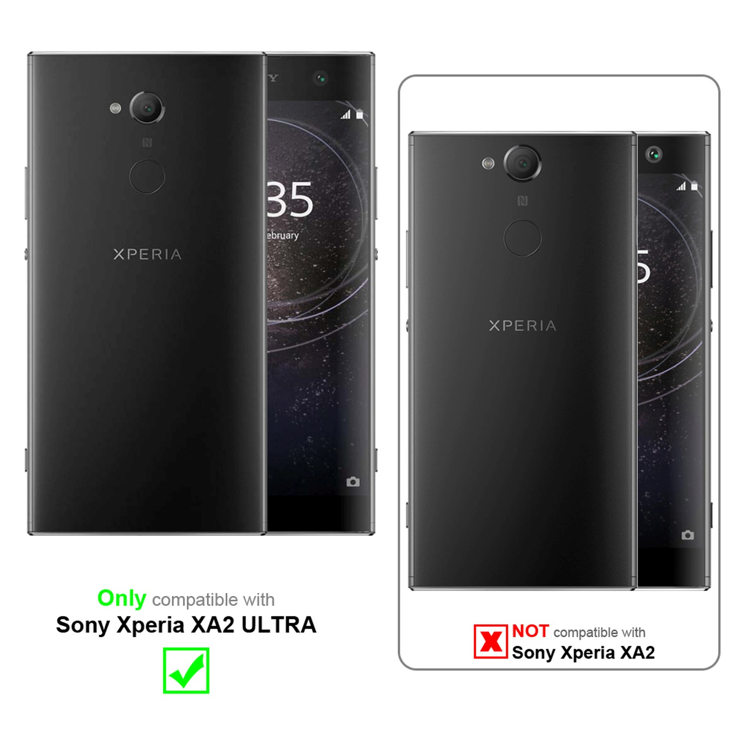 Cadorabo Vetro Temperato Per Sony Xperia E4 - Protezione Schermo 9H, Altamente Trasparente, Anti Graffio, Facile Applicazione