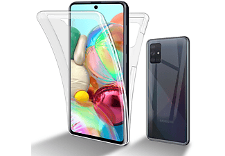 carcasa de móvil  - Funda flexible para móvil - Carcasa de TPU Silicona ultrafina CADORABO, Samsung, Galaxy A51 5G, transparente