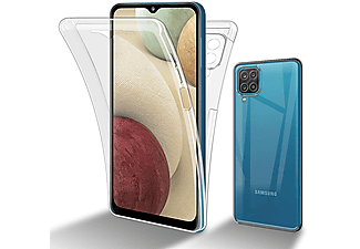 carcasa de móvil  - Funda flexible para móvil - Carcasa de TPU Silicona ultrafina CADORABO, Samsung, Galaxy A12 / M12, transparente