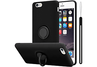 carcasa de móvil  - Funda flexible para móvil - Carcasa de TPU Silicona ultrafina CADORABO, Apple, iPhone 6 / 6S, liquid negro