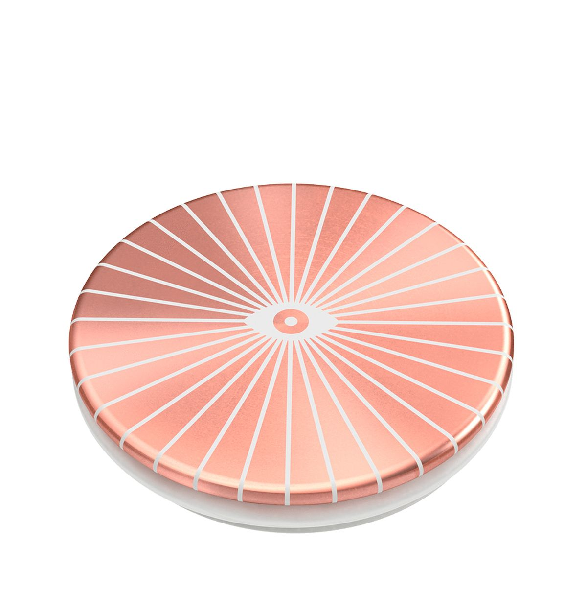 POPSOCKETS PopGrip the in Aluminium Luxe Rosa Eye Sky Handyhalterung, Backspin