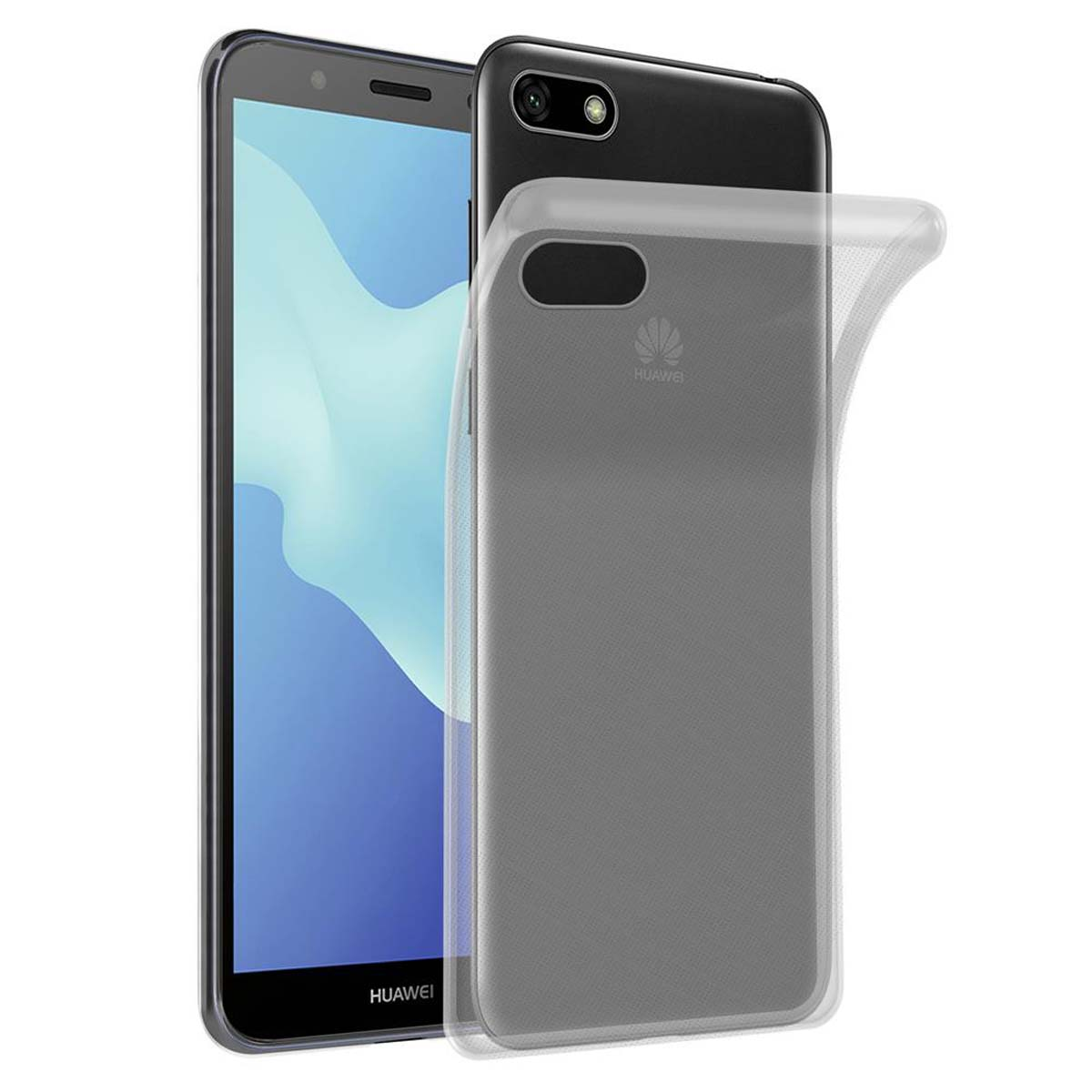 TPU Schutzhülle, 2018, Huawei Ultra AIR Slim Backcover, TRANSPARENT Honor, / CADORABO 7S PINK Y5