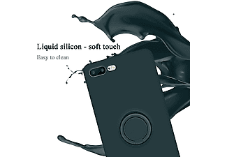 carcasa de móvil  - Funda flexible para móvil - Carcasa de TPU Silicona ultrafina CADORABO, Apple, iPhone 8 PLUS / 7 PLUS / 7S PLUS, liquid verde