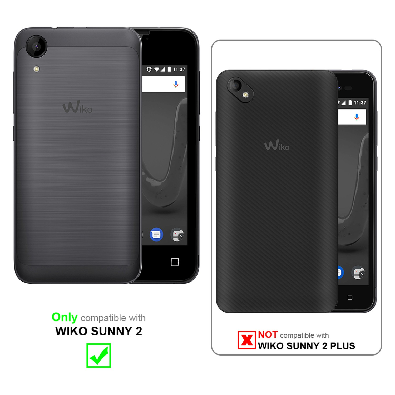 Cadorabo 3x Pellicola Protettiva compatibile con Wiko View4 Lite in ELEVATA TRASPARENZA - Pacco di 3 Vetro di protezione del display (Tempered) con durezza 9H con compatibilità 3D touch