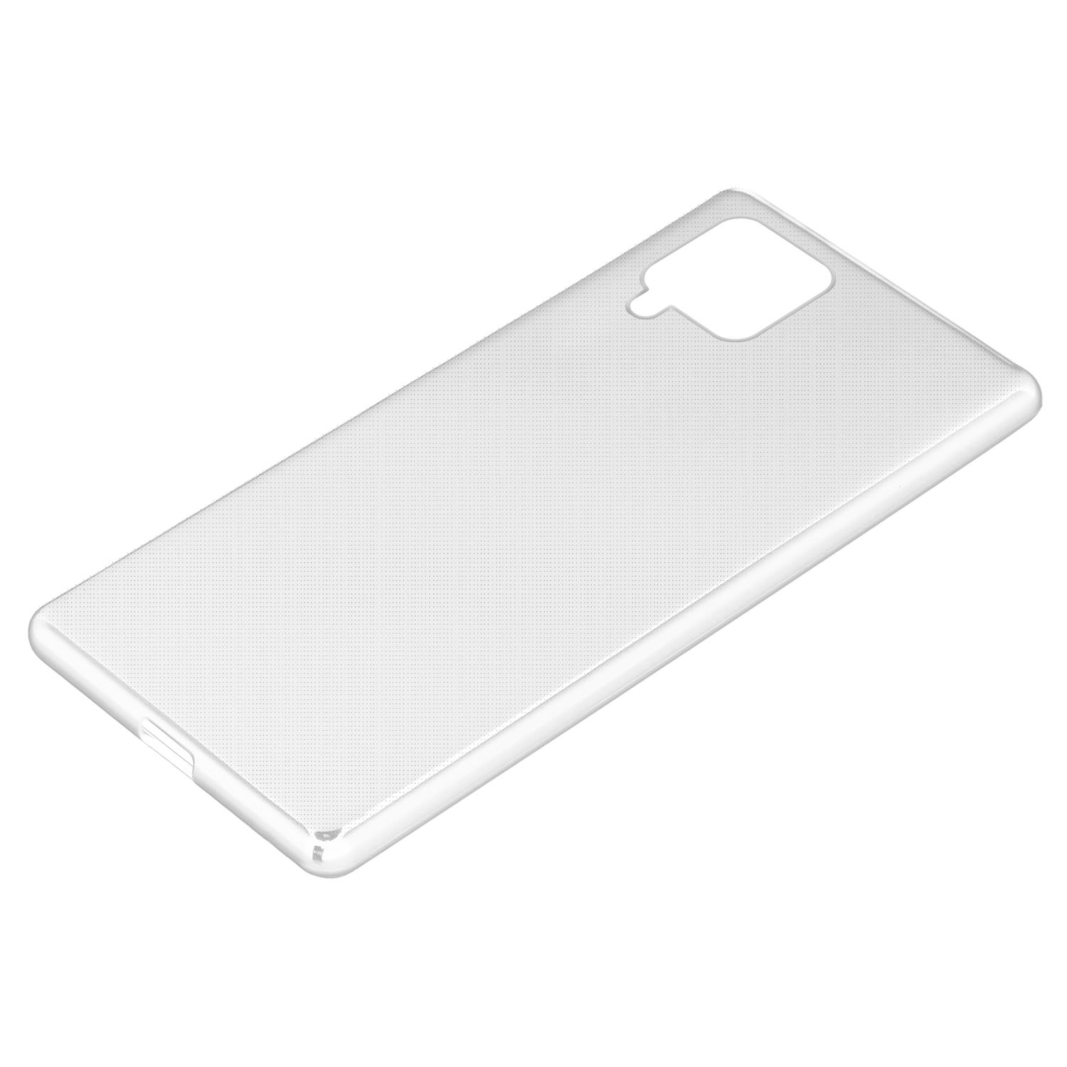 CADORABO TPU Ultra Slim Backcover, Schutzhülle, TRANSPARENT 4G, Galaxy A42 VOLL AIR Samsung