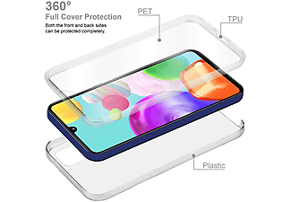carcasa de móvil  - Funda flexible para móvil - Carcasa de TPU Silicona ultrafina CADORABO, Samsung, Galaxy A41, transparente