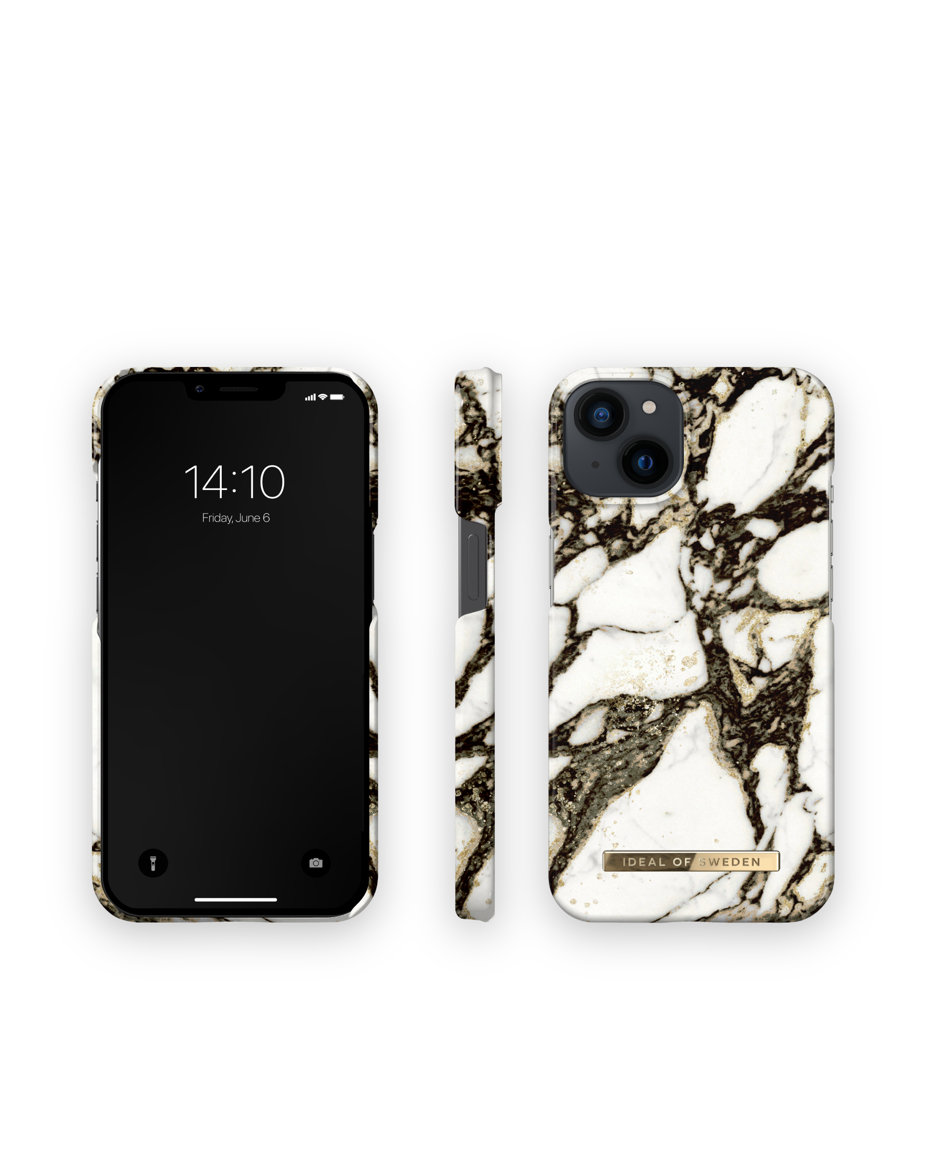 Calacatta 13, Backcover, Golden SWEDEN Marble IDEAL IDFCMR21-I2161-380, OF iPhone Apple,