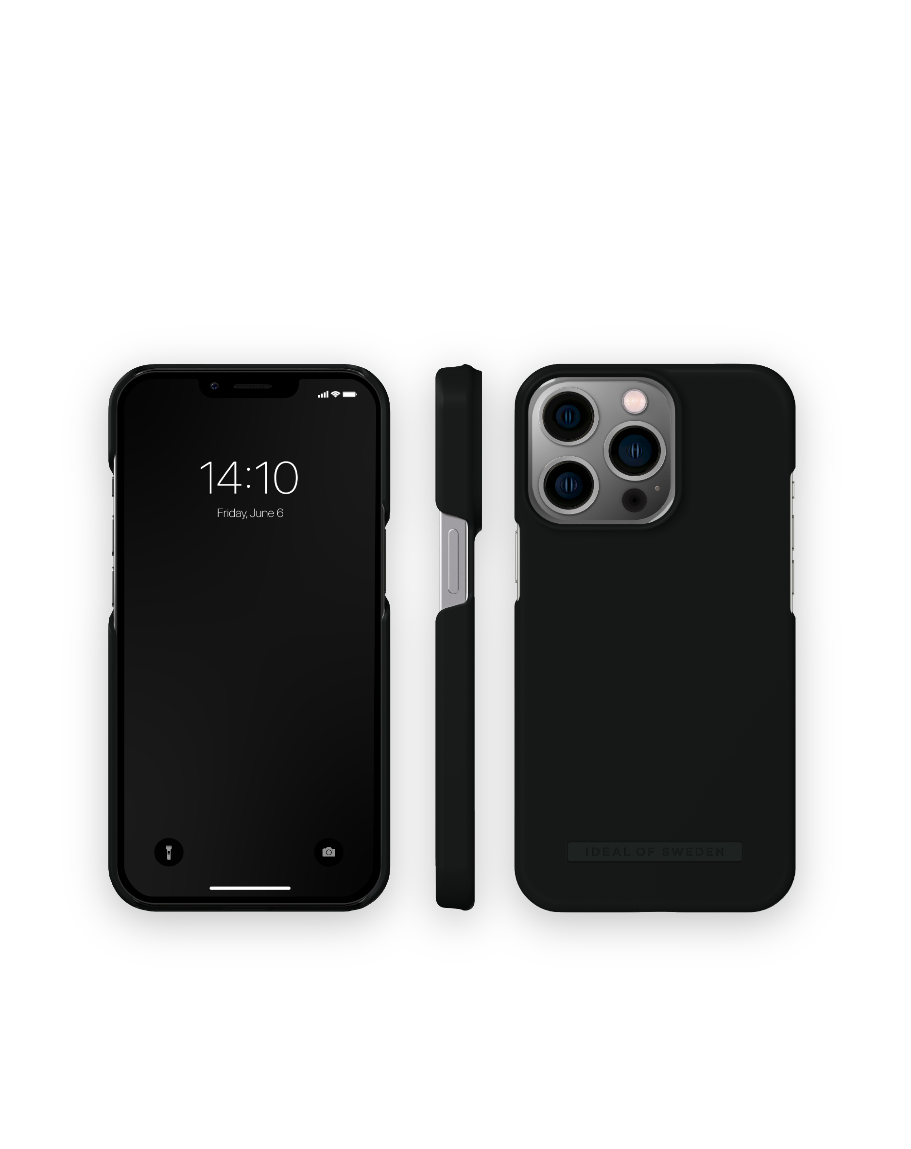 IDEAL OF 13 Coal SWEDEN Black Pro, iPhone Apple, Backcover, IDFCSS22-I2161P-407