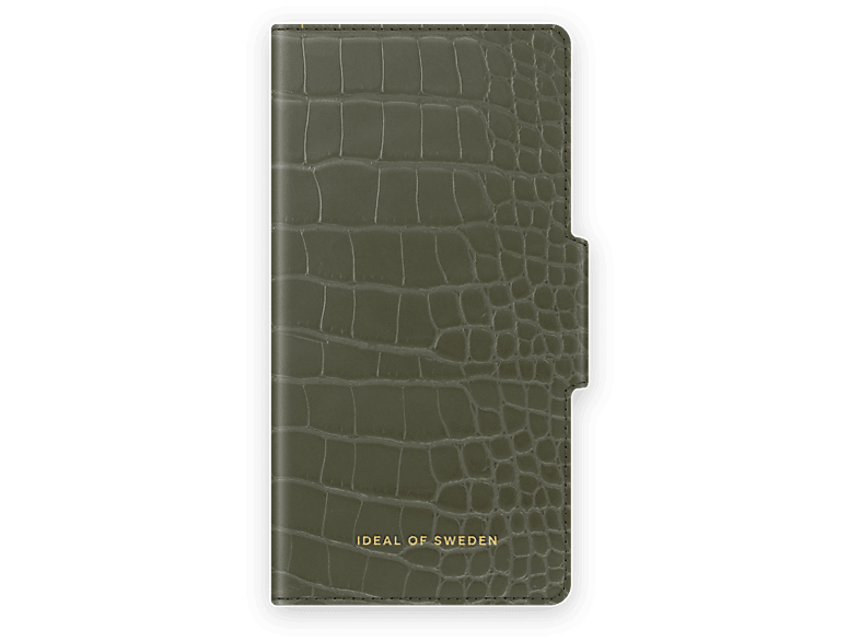 IDEAL OF SWEDEN Croco Bookcover, Khaki Galaxy IDAWAW21-S21-327, S21, Samsung