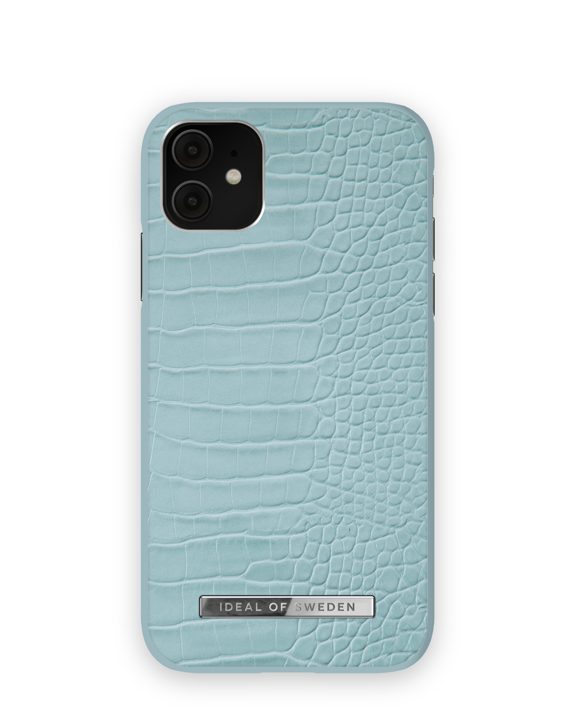 iPhone XR, Apple, SWEDEN IDACSS22-I1961-394, Croco iPhone OF Backcover, Blue Soft / IDEAL 11