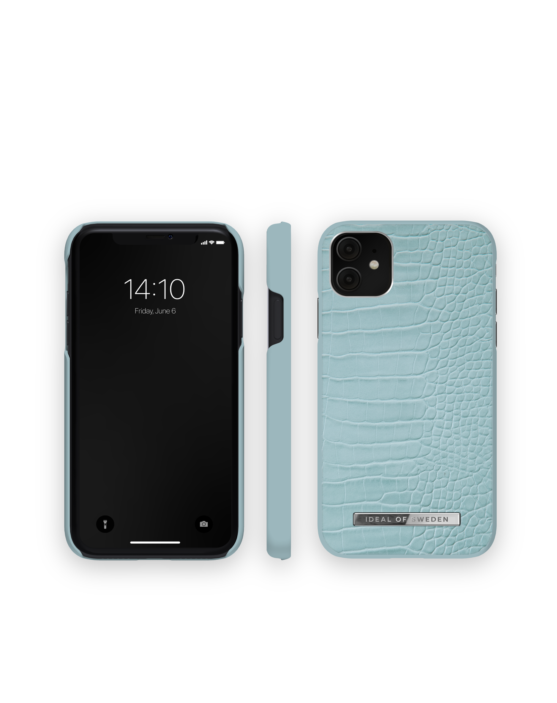 Apple, iPhone OF IDEAL Blue / IDACSS22-I1961-394, 11 SWEDEN Croco Soft iPhone XR, Backcover,