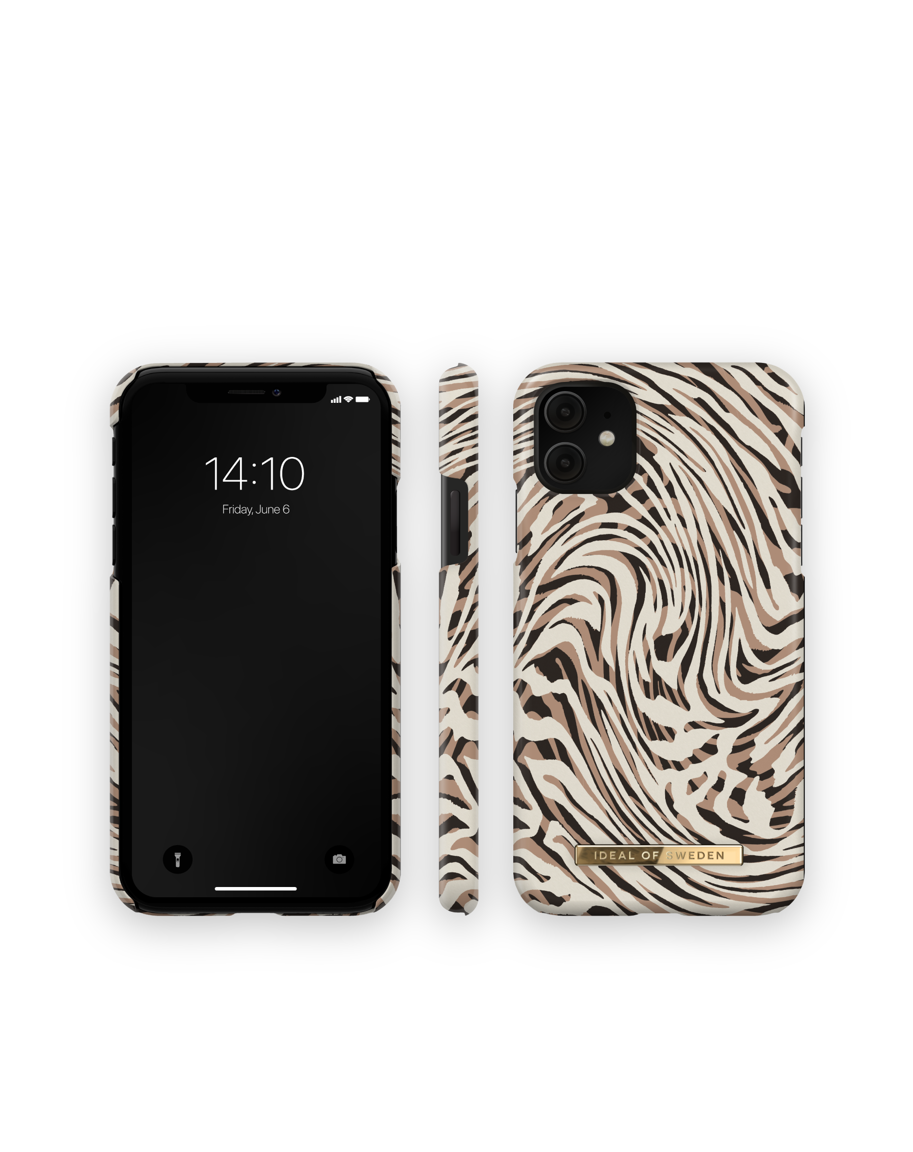iPhone XR, OF SWEDEN Backcover, Apple, Hypnotic IDEAL iPhone Zebra / IDFCSS22-I1961-392, 11