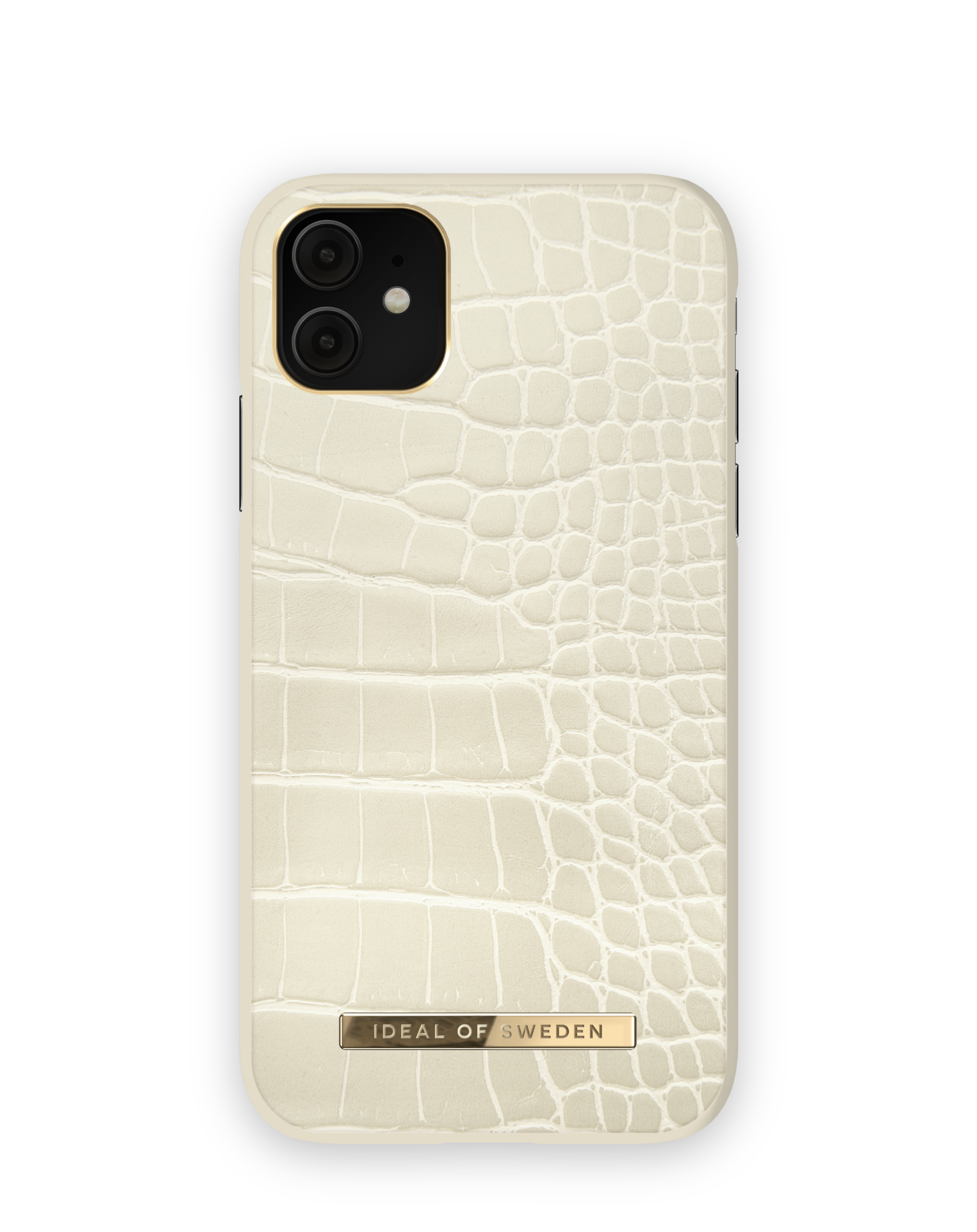 IDACSS22-I1961-395, iPhone SWEDEN Backcover, IDEAL OF Beige Apple, Recycled - 11 / iPhone XR, Croco Cream