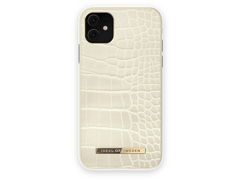 IDEAL OF SWEDEN IDACSS22-I1961-395, Backcover, Apple, iPhone 11 / iPhone XR, Cream Beige Croco - Recycled