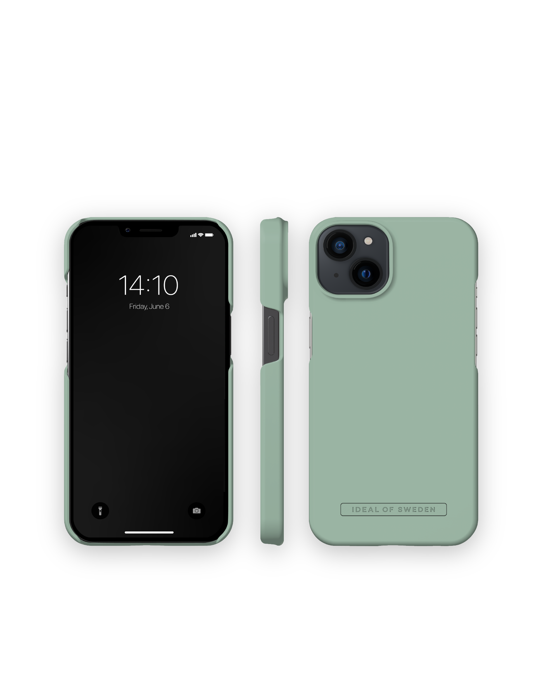 IDEAL OF SWEDEN IDFCSS22-I2161-419, Backcover, iPhone 13, Green Apple, Sage