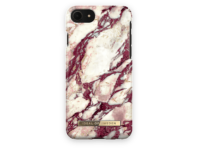 IDEAL OF SWEDEN IDFCMR21-I7-378, Backcover, Apple, SE2020/SE2022/8/7/6/6s, Calacatta Ruby Marble