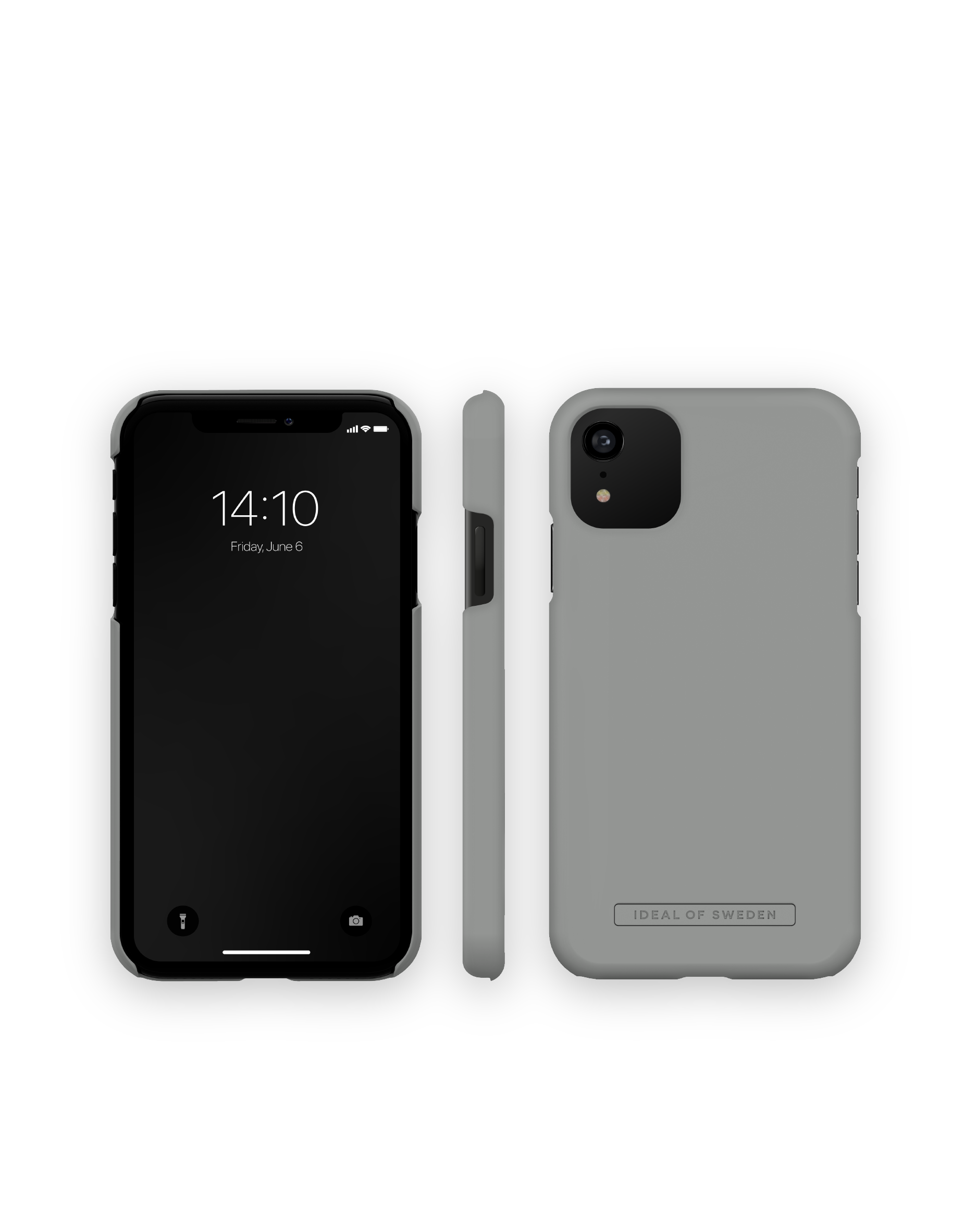 IDEAL OF SWEDEN IDFCSS22-I1961-409, Backcover, iPhone iPhone Apple, Ash / 11 XR, Grey