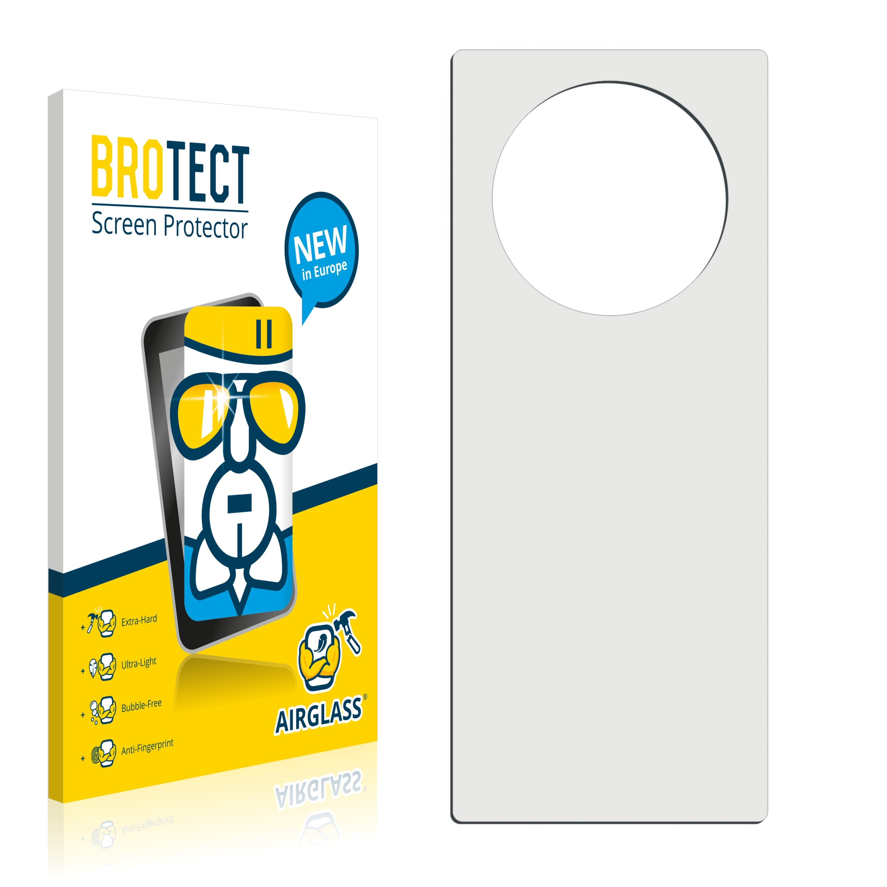 BROTECT Airglass klare Schutzfolie(für Huawei (Rückseite)) Pro 40 Mate