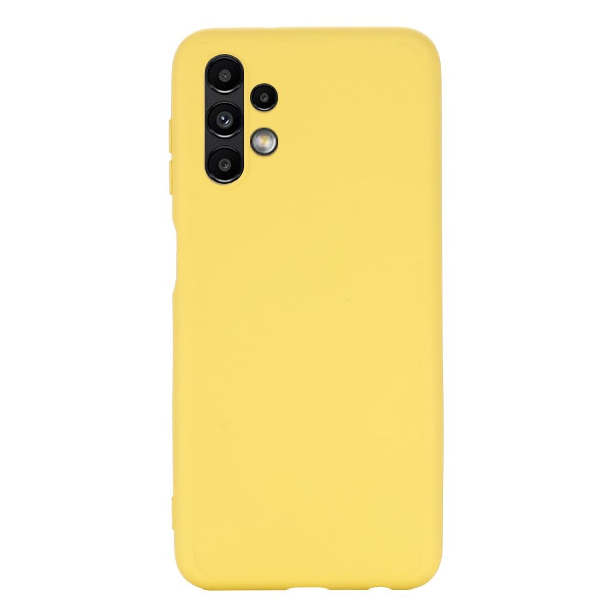 Silikon, aus Handycase Gelb Galaxy A13 4G, Backcover, COVERKINGZ Samsung,