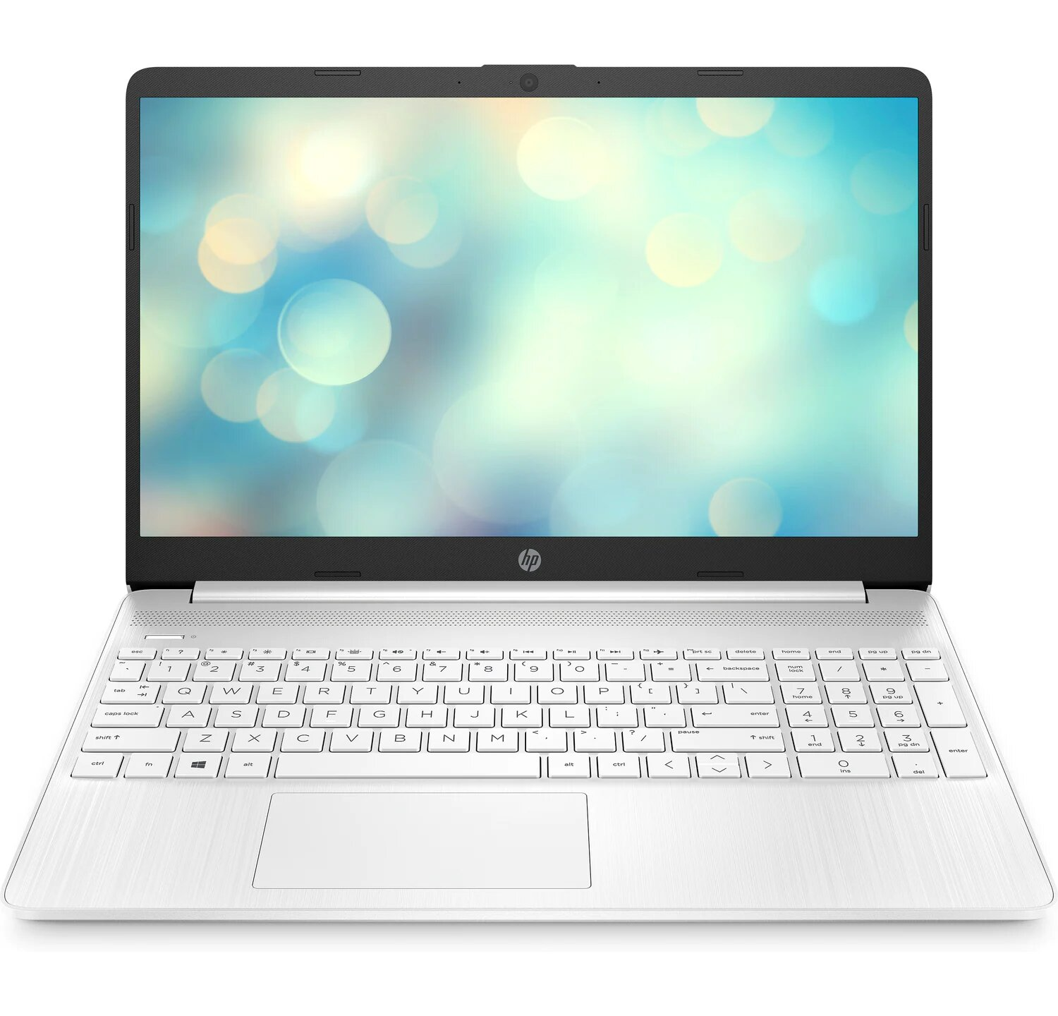 Portátil - 15s-fq4058ns HP, 15,6 ", Intel® Core™ i5-1155G7, 8 GB, 256 GB, Gráficos Intel® Iris® Xᵉ, Windows 11 Home Blanco nieve