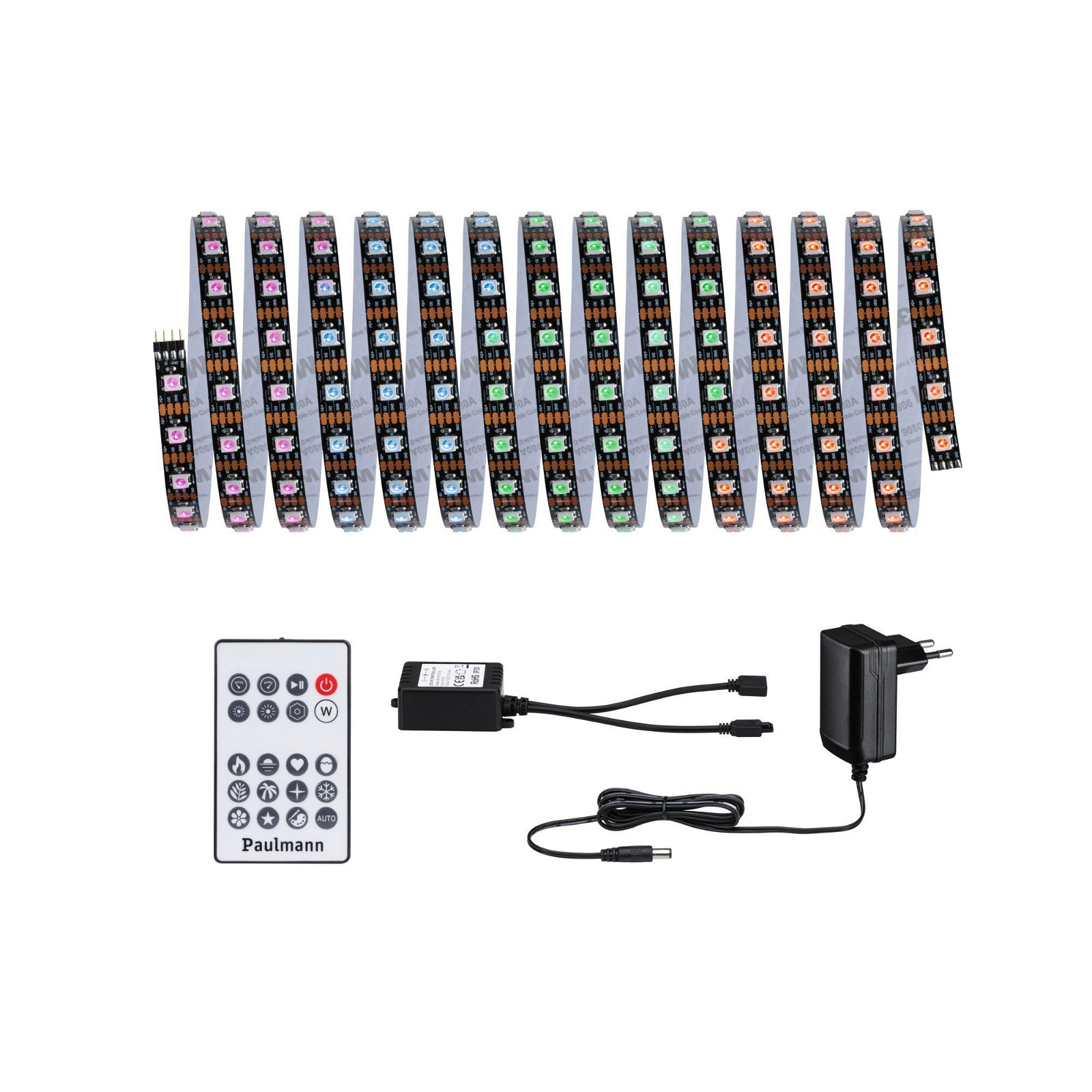 Farbwechsel LED LICHT Strip EntertainLED PAULMANN RGB|RGB (78888) Rainbow