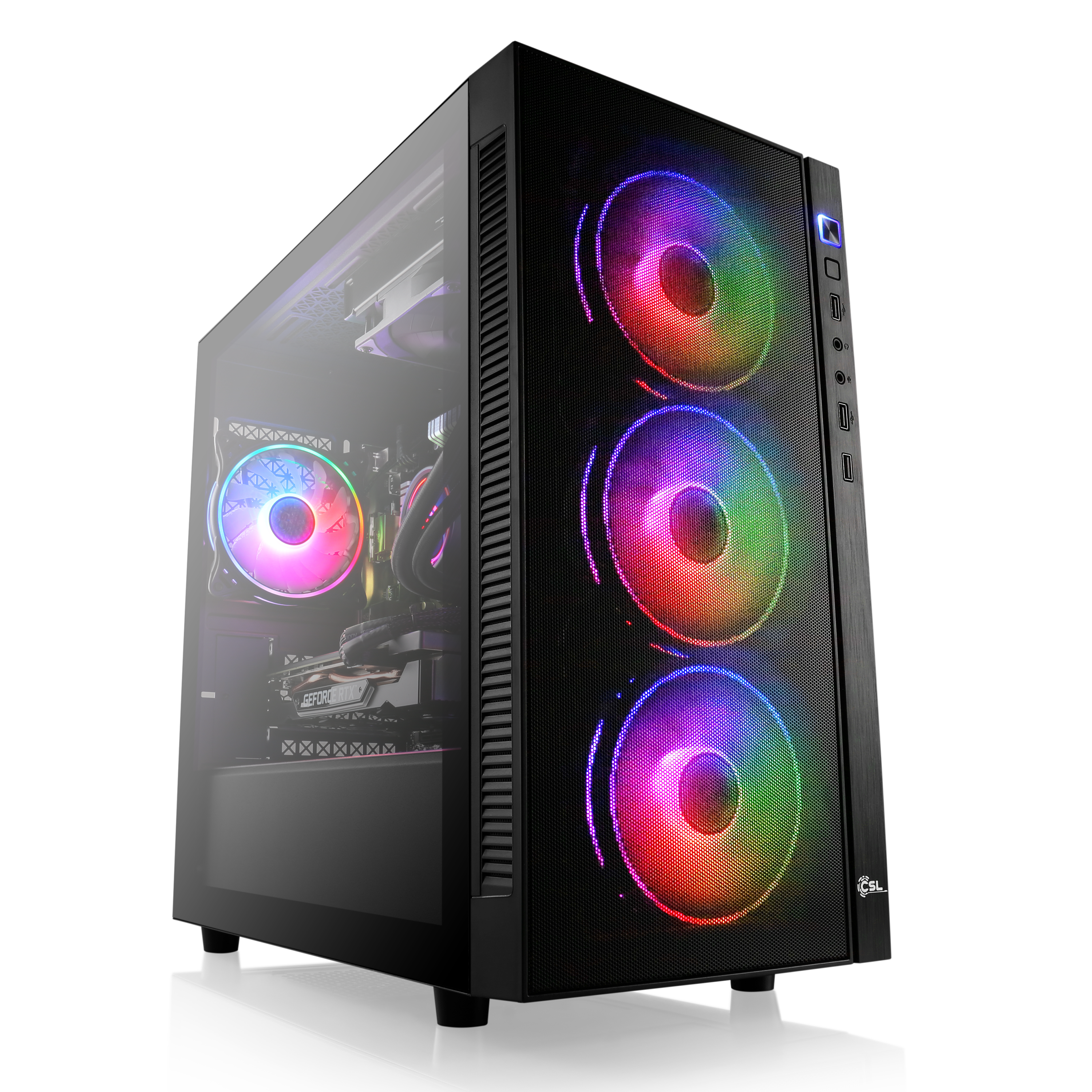 CSL Gaming Home AMD AMD M10530H, Prozessor, PC Ryzen™ Desktop-PC GB GB mit (64 SSD, Bit), RAM, 1000 11 16 Windows 7