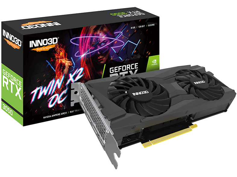 INNO3D GeForce RTX 3050 Twin X2 OC (NVIDIA, Grafikkarte) | SATURN