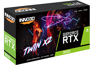INNO3D GeForce RTX 3050 Twin X2 (NVIDIA, Grafikkarte)