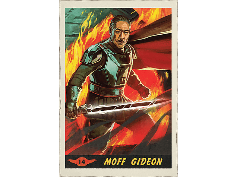 Mandalorian - Gideon The Star Card Wars Moff -