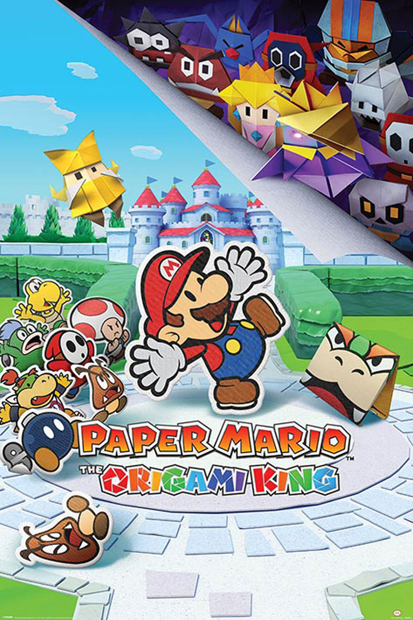 King - The Mario Paper Origami