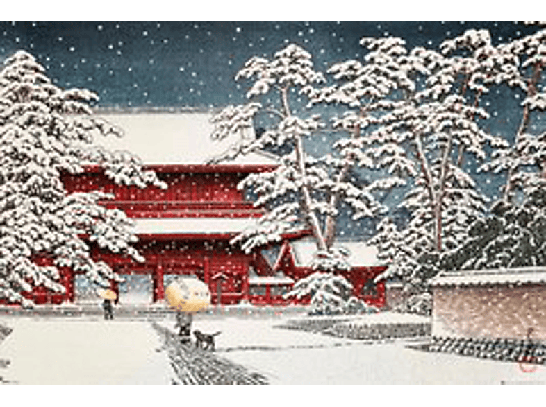 - in the Snow Zojo Kawase Temple