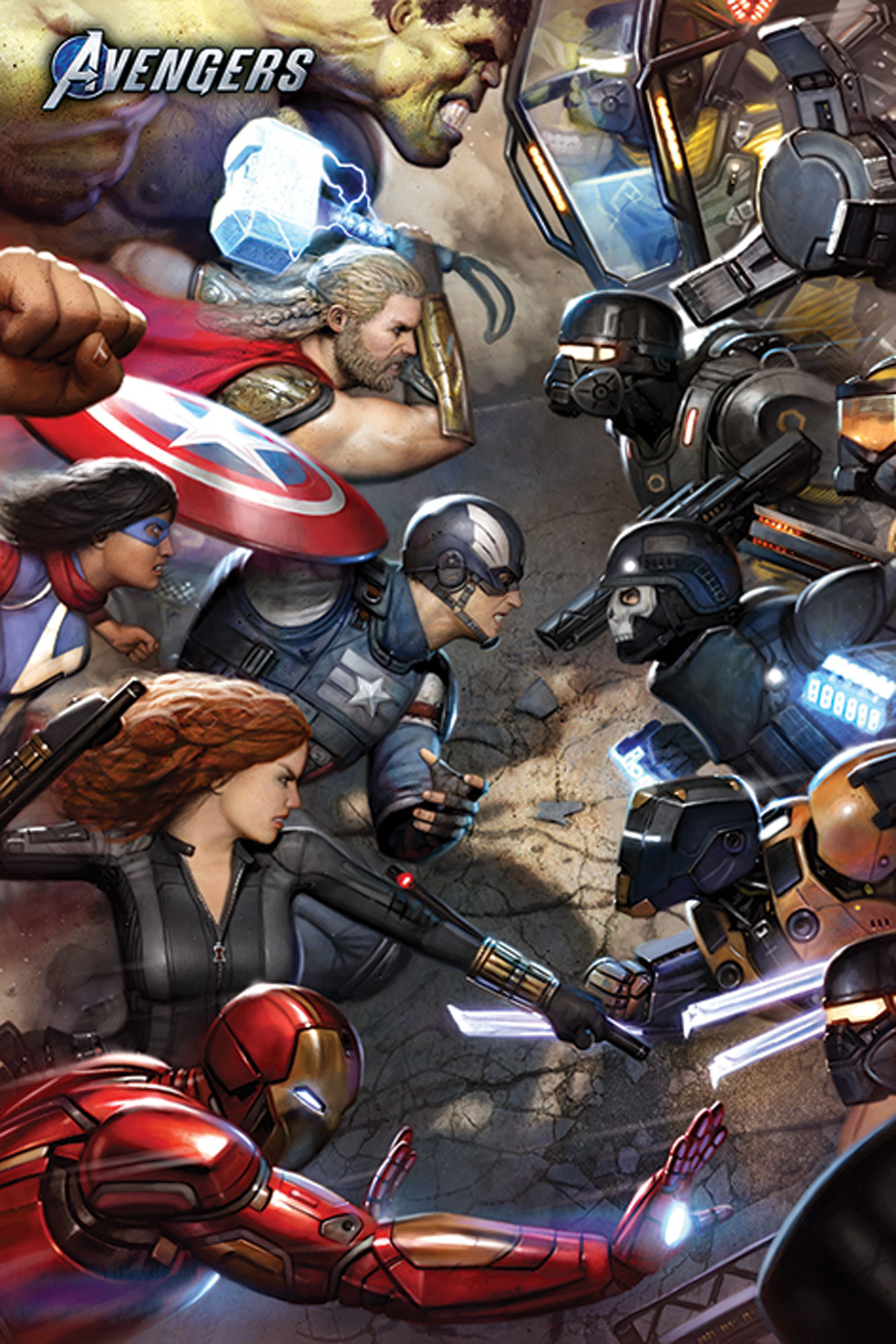 - - Face Avengers Off Gamerverse