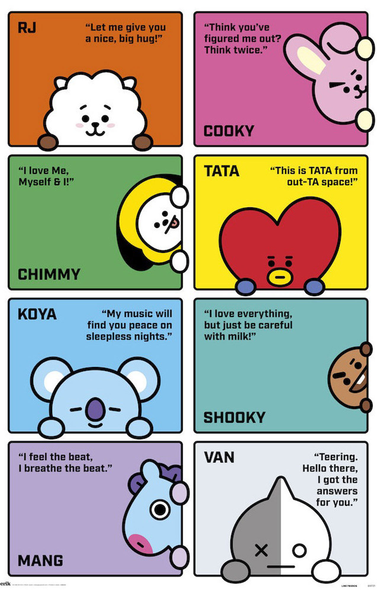 BT21 - Characters