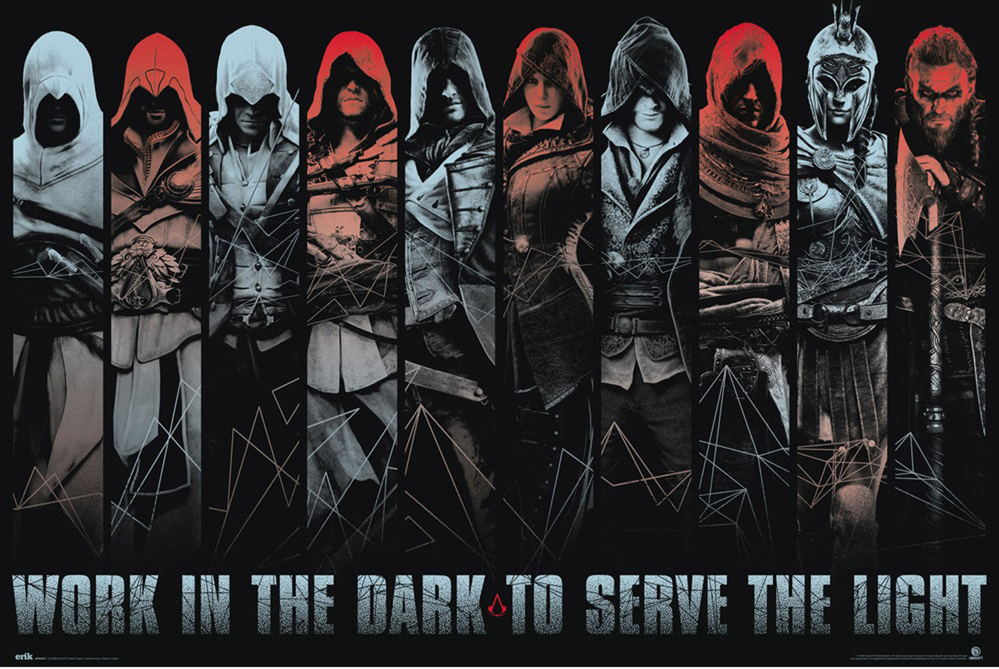 - in Work the Dark Assassins Creed