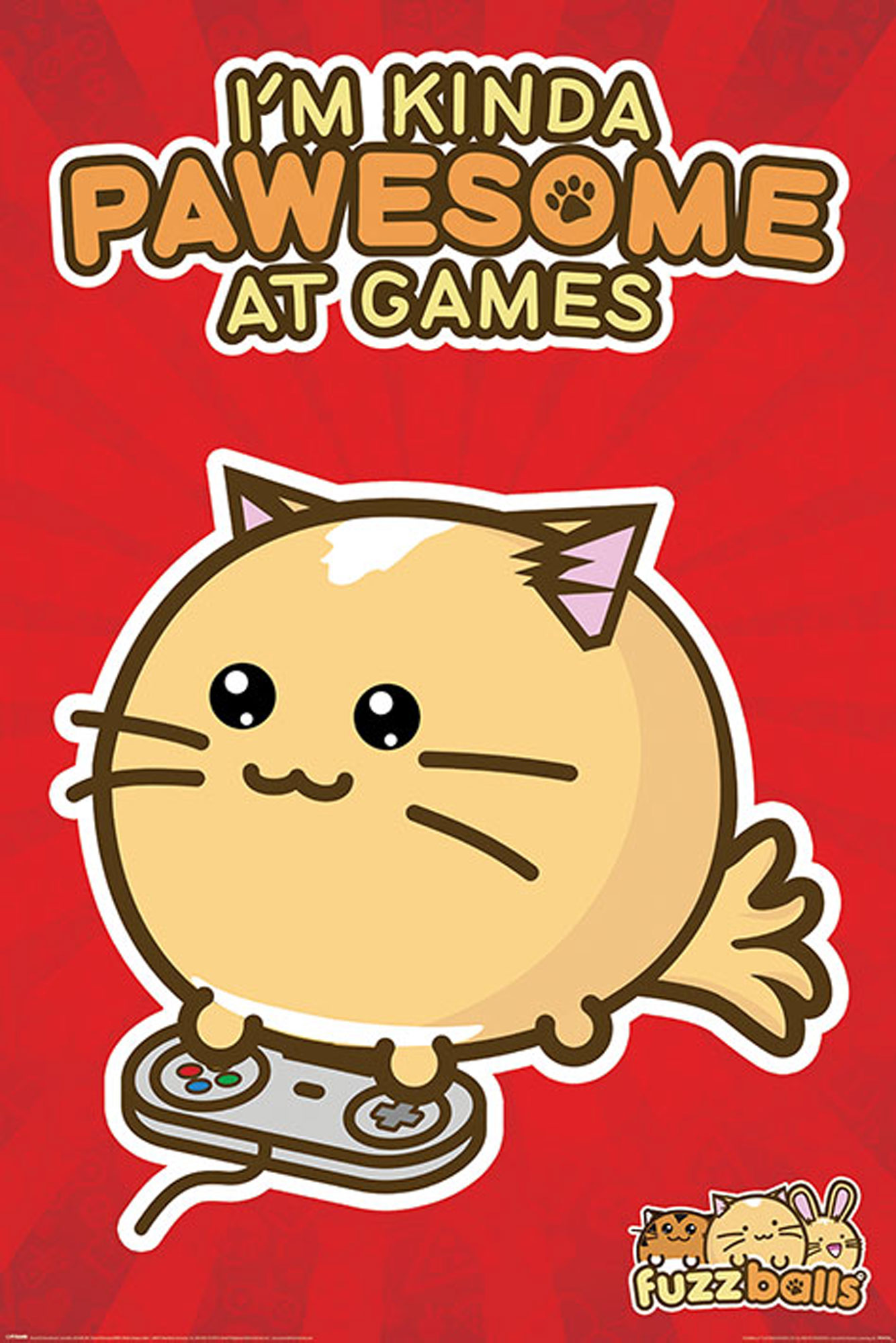 Fuzzballs - Pawsome Gamer