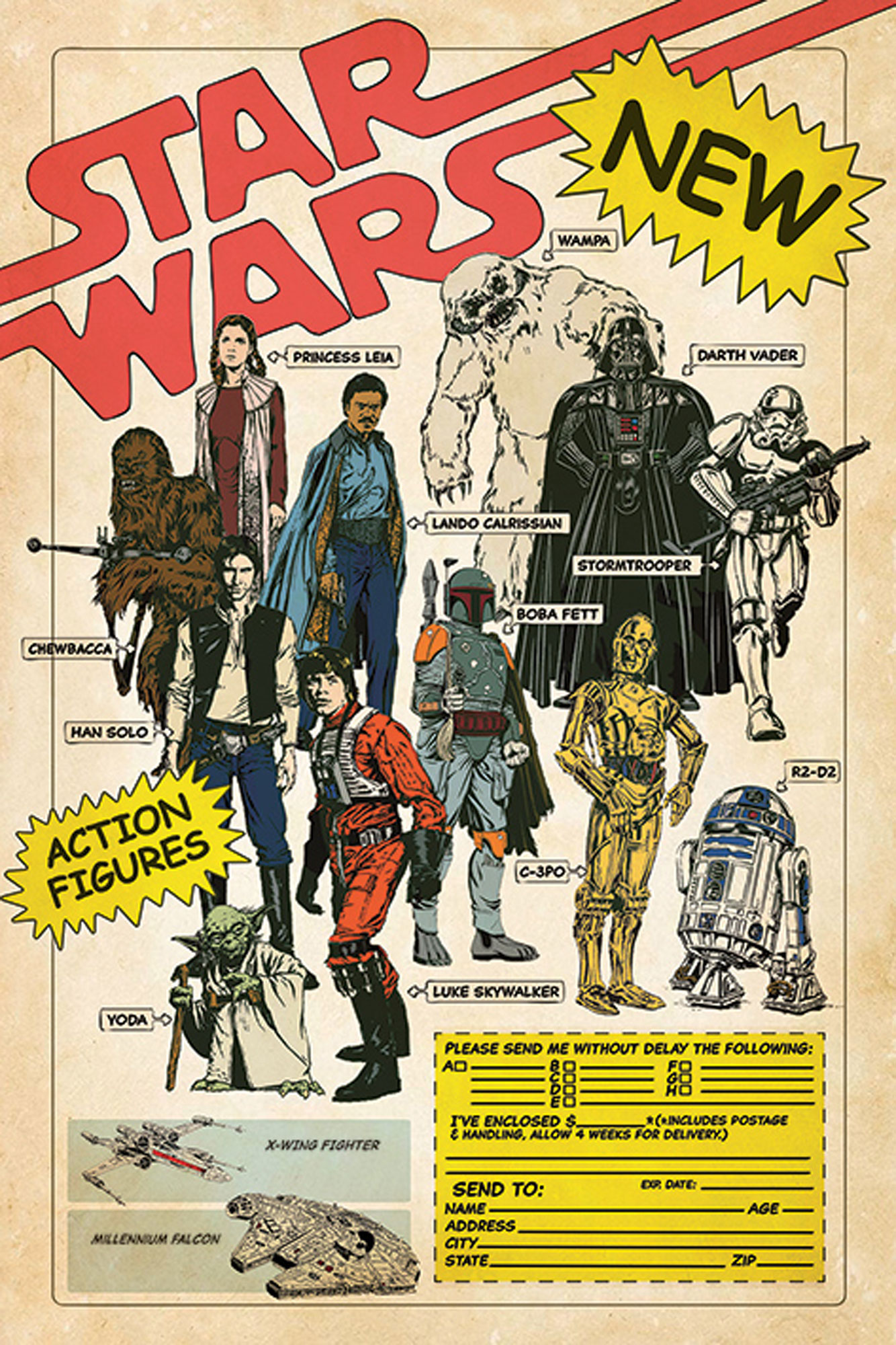 Star Action Wars - Figures