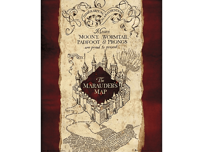 Harry Potter - The Marauders Map | Harry Potter
